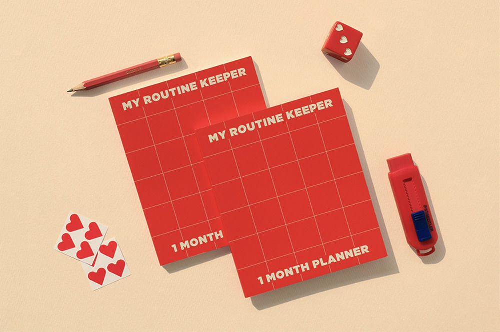 My Routine Keeper 1 Month Planner
