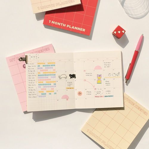 My Routine Keeper 1 Month Planner