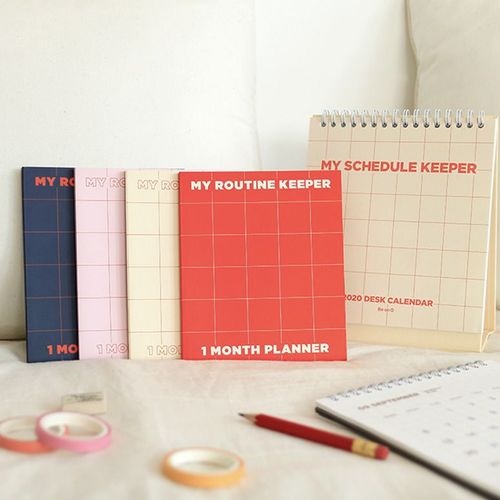 My Routine Keeper 1 Month Planner
