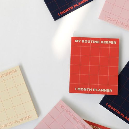 My Routine Keeper 1 Month Planner