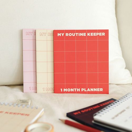 My Routine Keeper 1 Month Planner