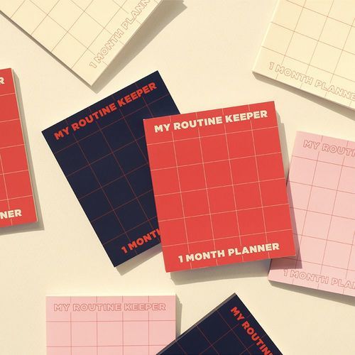 My Routine Keeper 1 Month Planner