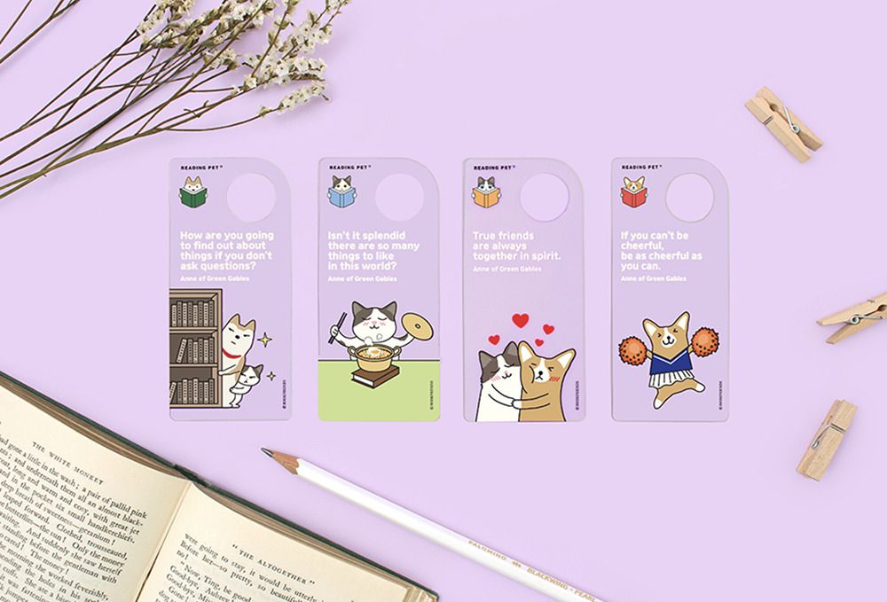 Let's Read Transparent Bookmark v2