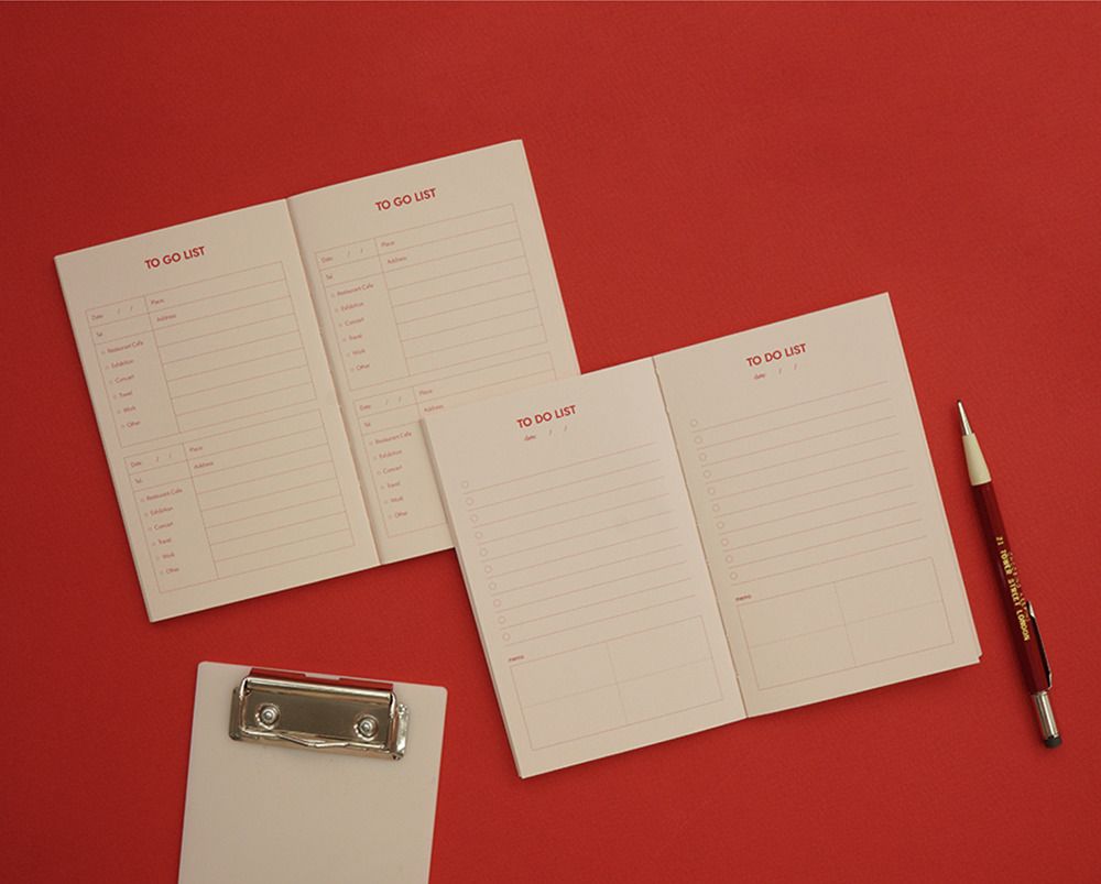 To Do To Go Pocket Notebook