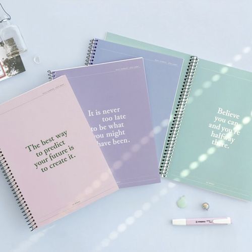 Pieces of Moment Plain Notebook - Image 20