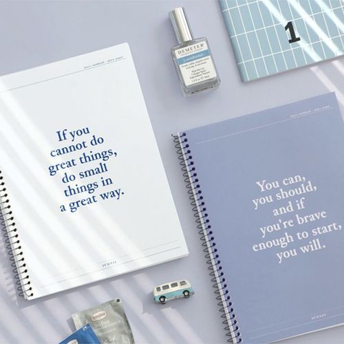 Pieces of Moment Plain Notebook - Image 18