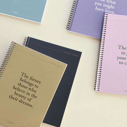 Pieces of Moment Plain Notebook - Image 9