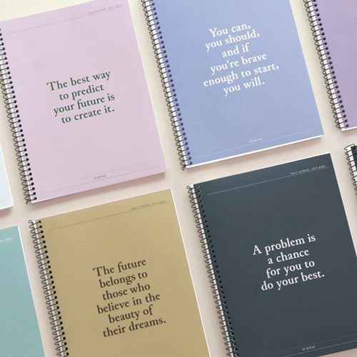 Pieces of Moment Plain Notebook - Image 1