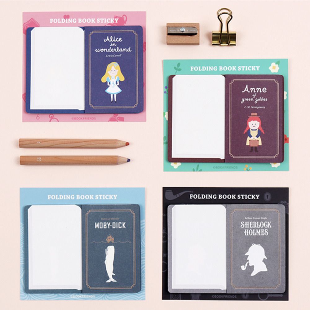 MochiThings Literature Foldable Book Sticky Note