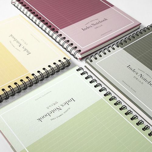 MochiThings Colorful Index Notebook