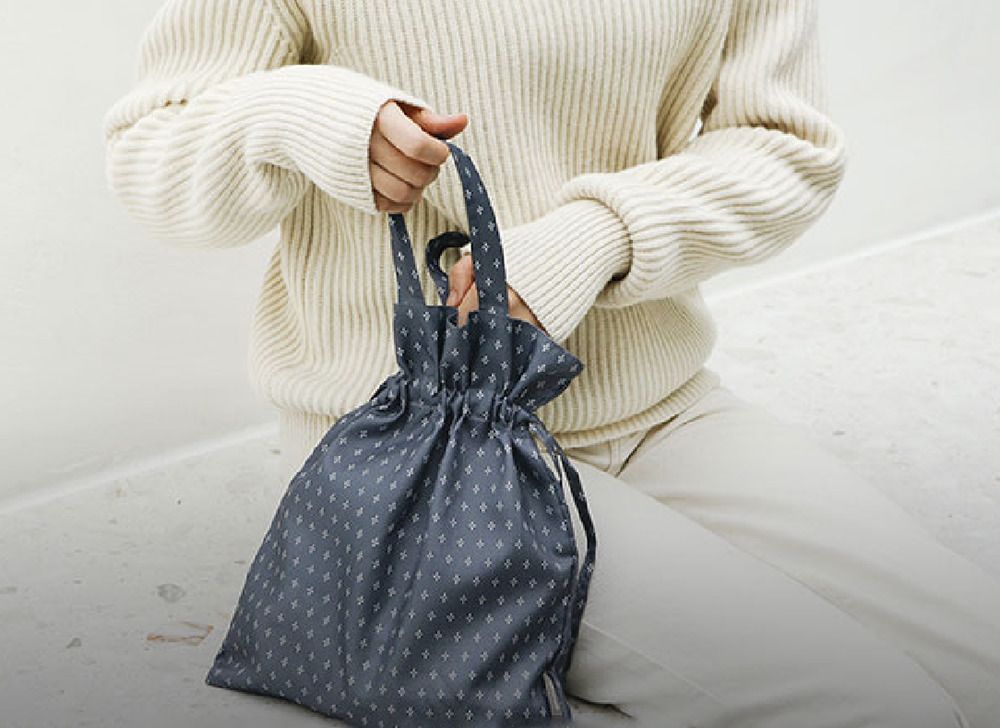 Large Dailylike Drawstring Bag