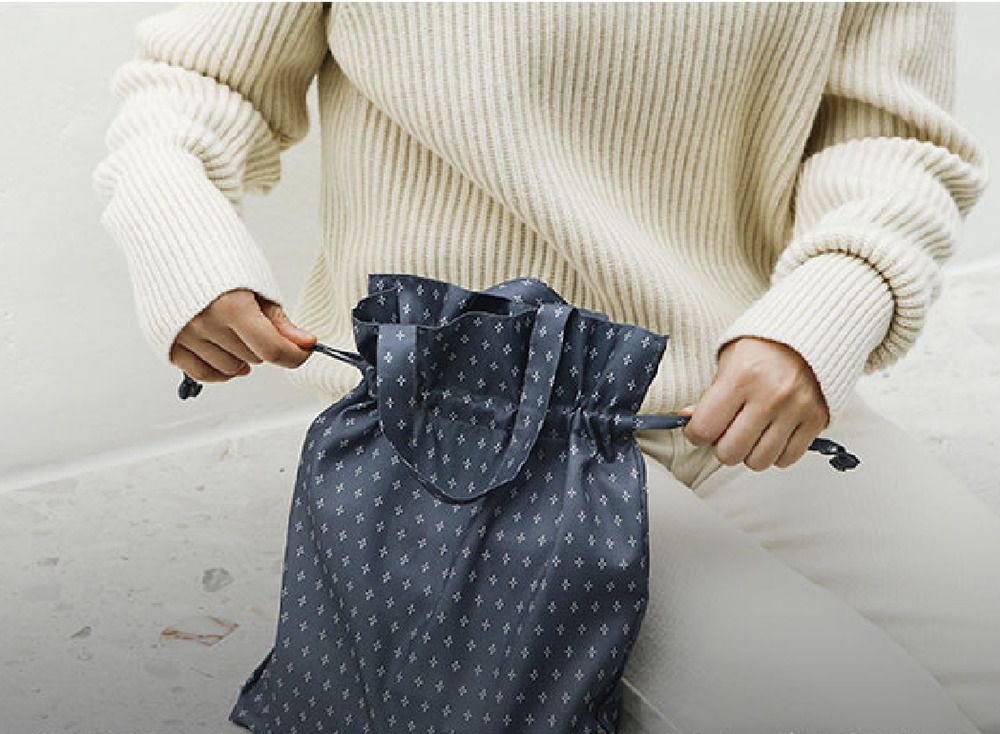 Large Dailylike Drawstring Bag