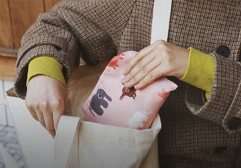 Large Dailylike Drawstring Bag