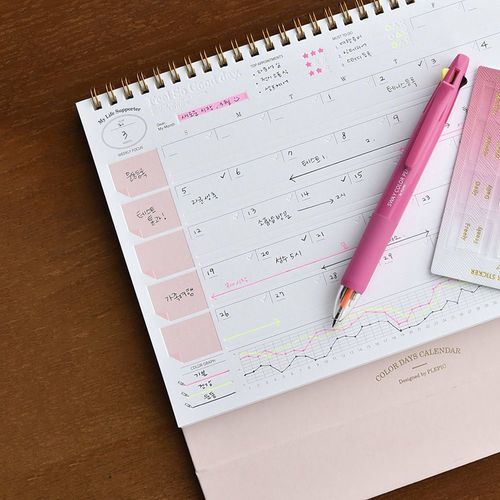 Color Press Standing Planner - Image 1