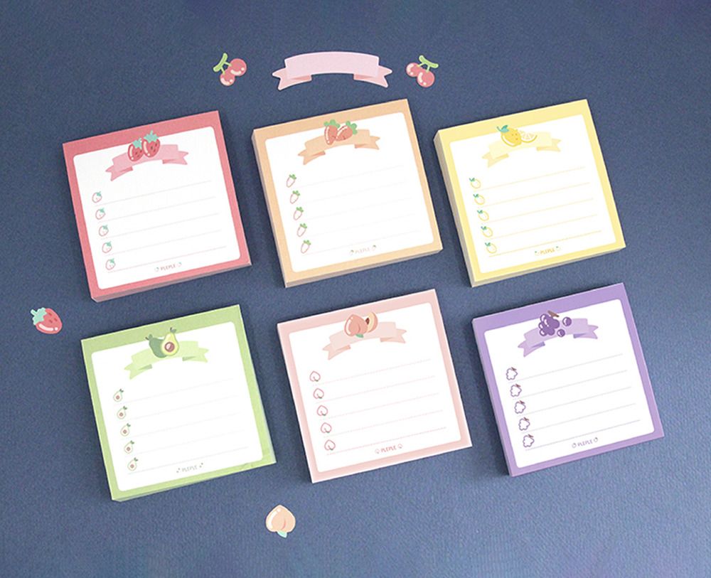 MochiThings Fruit Ribbon Memo Pad