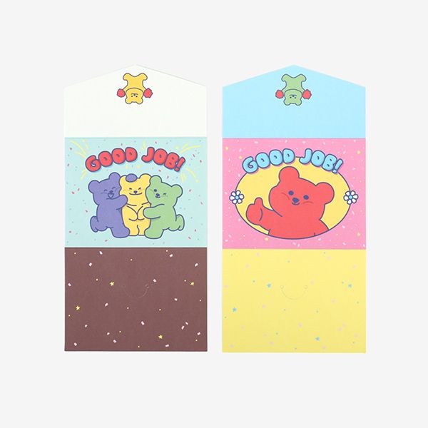 Mini Jelly Bear Folding Card