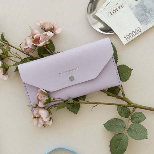 Thank You Vegan Leather Slim Pouch - Image 20